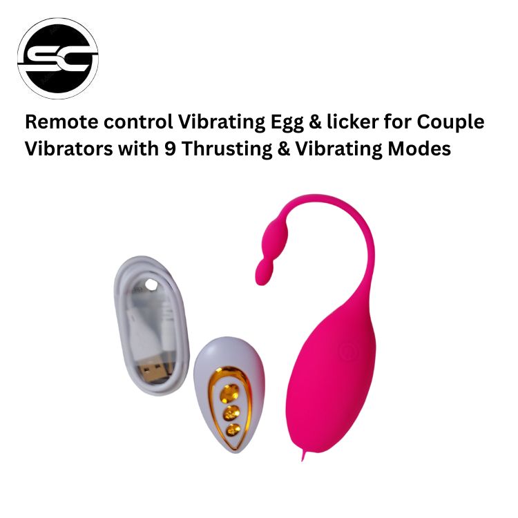 Wireless Remote Control Mini Egg Vibrator & Licker Bullet with 10 Vibration Modes, Small Pink Discreet G-Spot Clit Stimulator, Waterproof Portable Panty Vibe