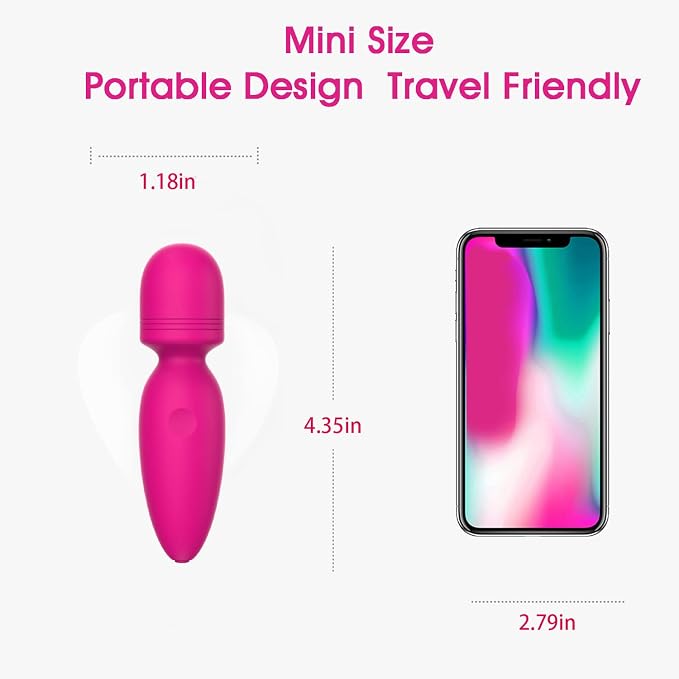 Mini Wand Vibrator USB-rechargable