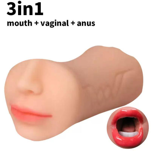3 in 1 Realistic Skin Pussy (Vagina)