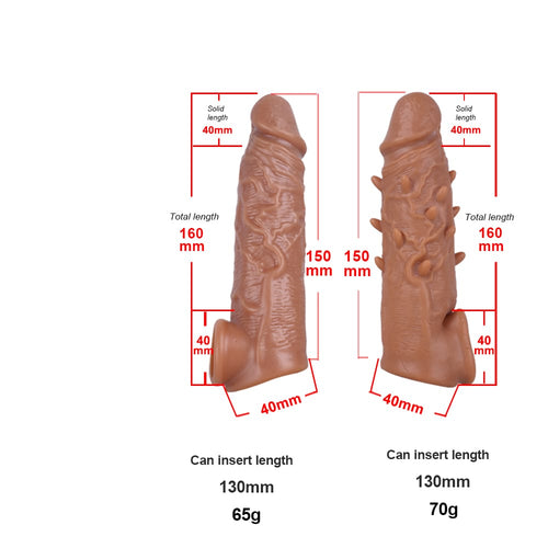 6 Inch Dotted Sleeve