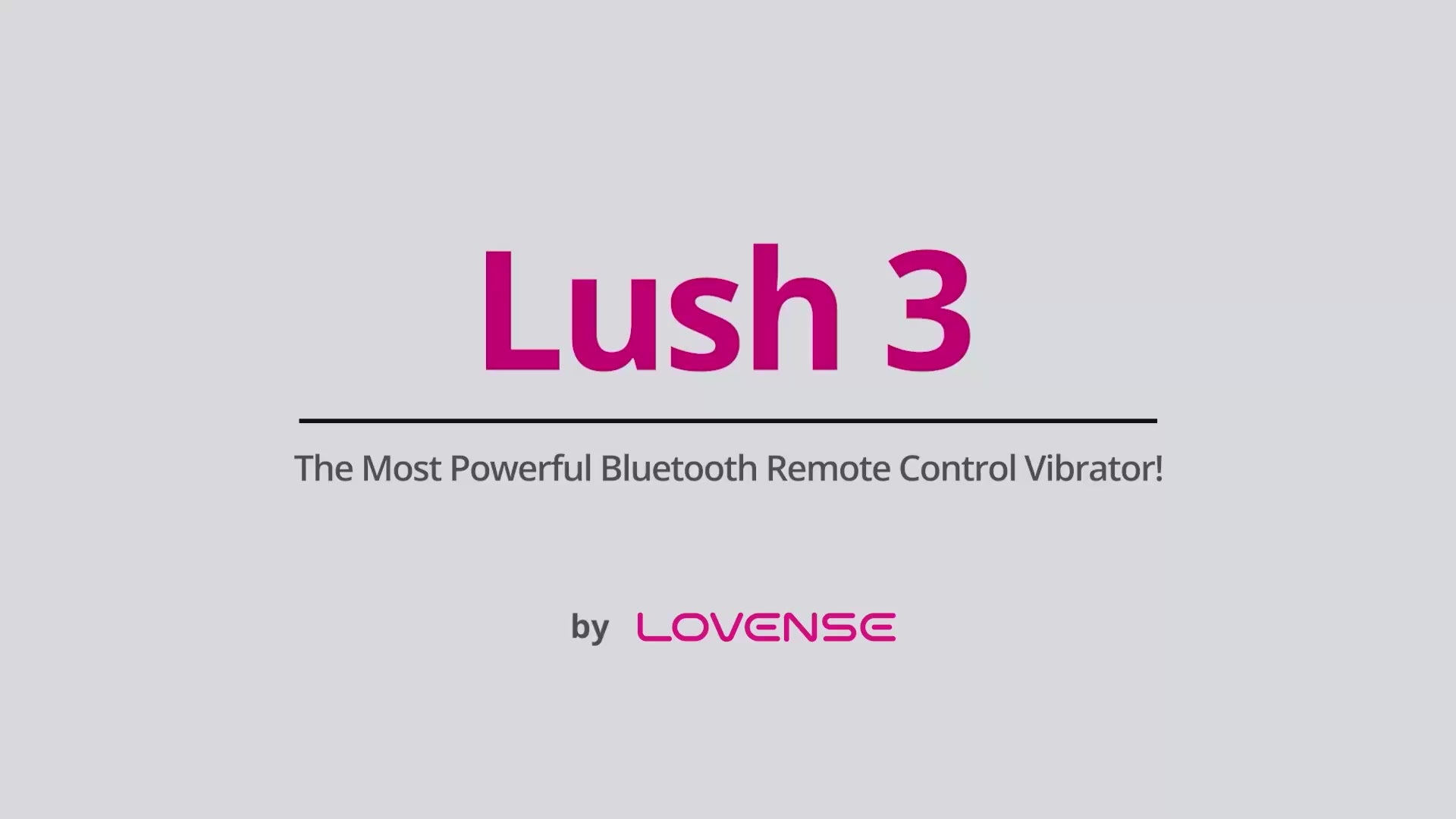 LUSH Mobile Control G-Spot Massager