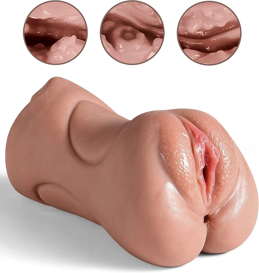 3 in 1 Realistic Skin & Brown Pussy (Mouth+Anal+Vagina)
