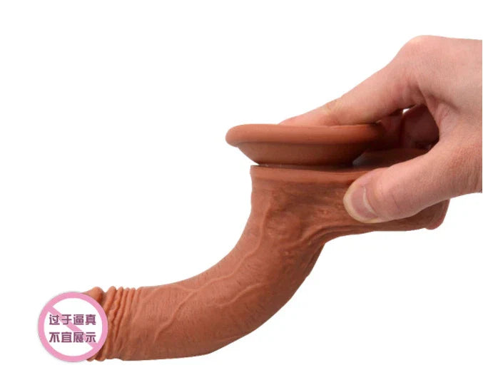 8 Inch Dildo With Belt