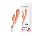 G Spot Rabbit Vibrator with Clitoral Stimulation - Light Skin Tone